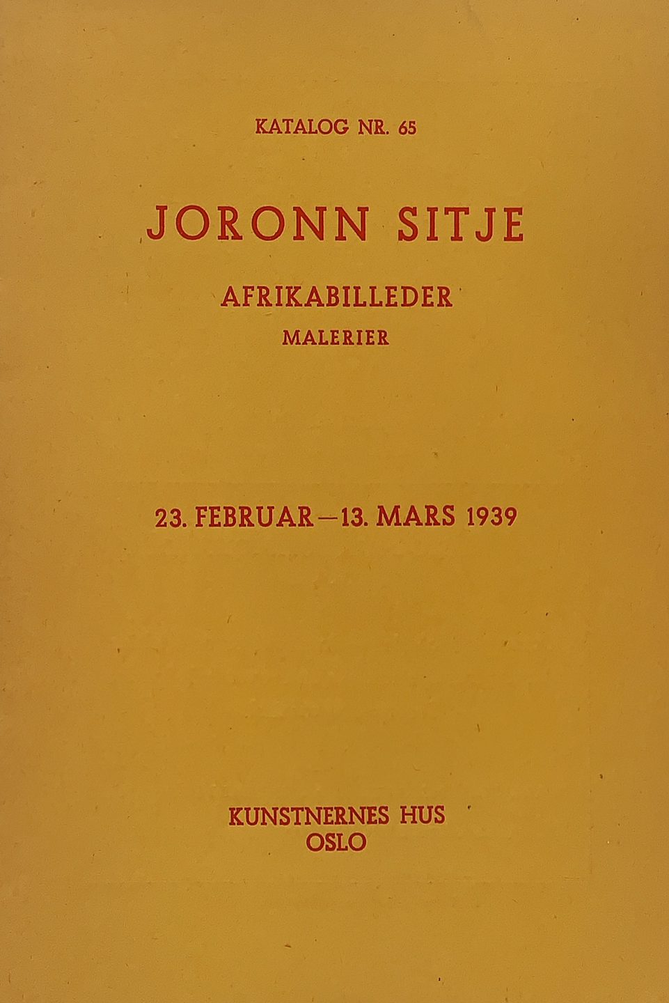 1939 Jorunn Sitje