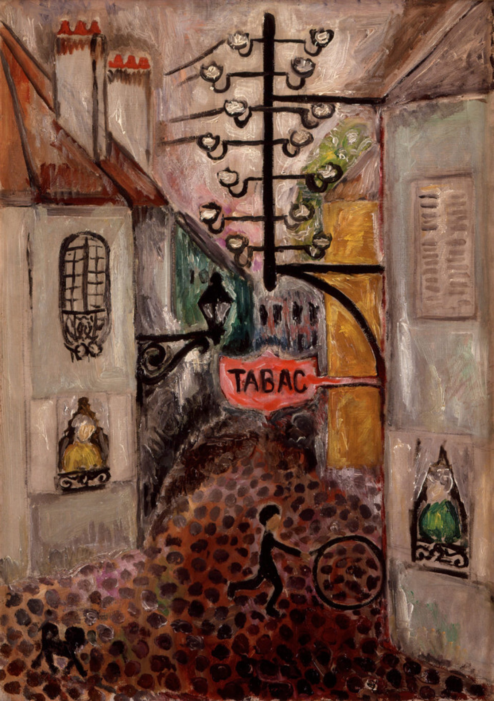 1939 Nils Dardel Débit de Tabac Senlis 1913