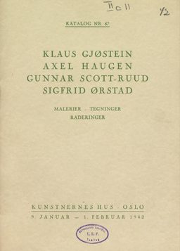 1942 Klaus Gjøstein m fl 1