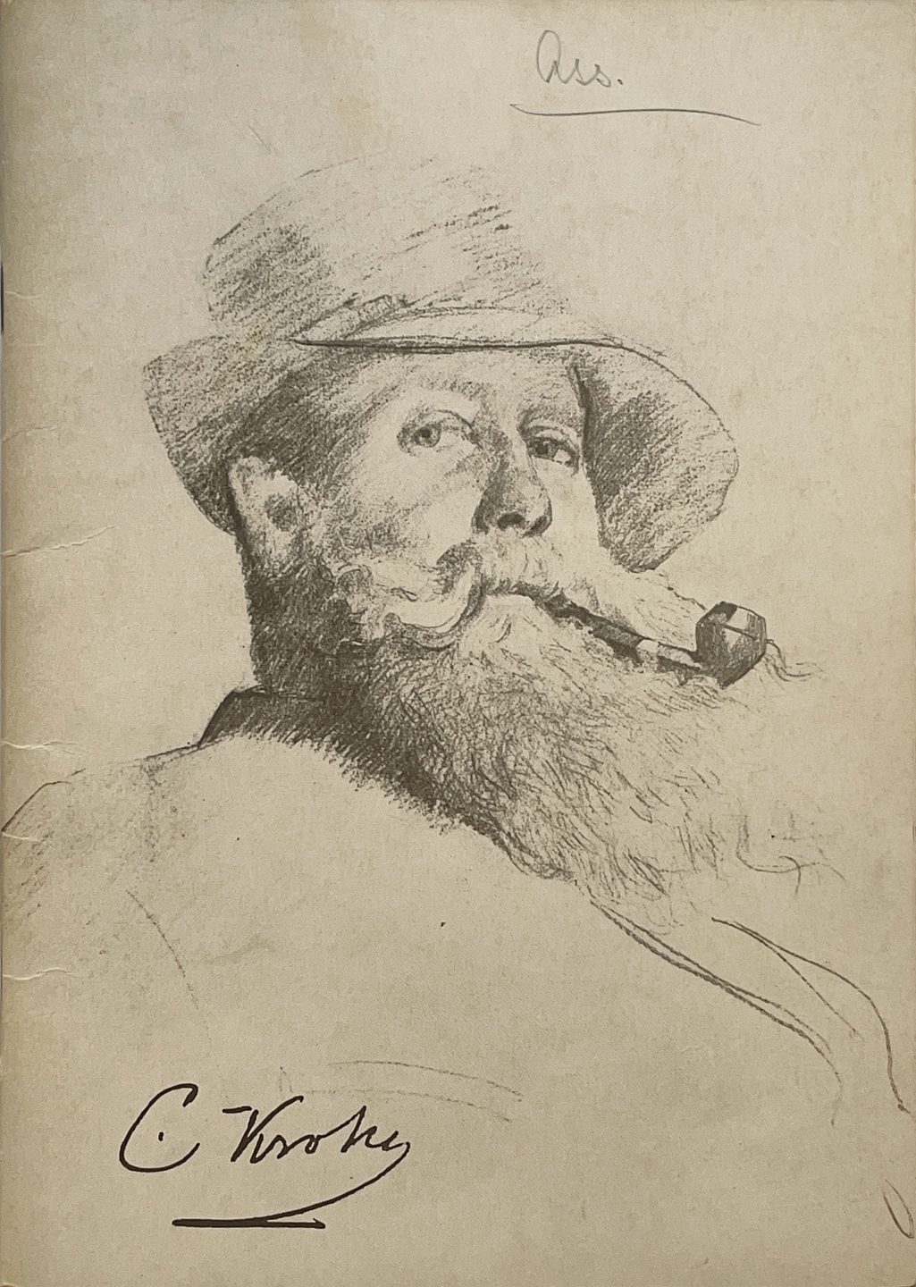 1952 Christian Krohg Katalogforside