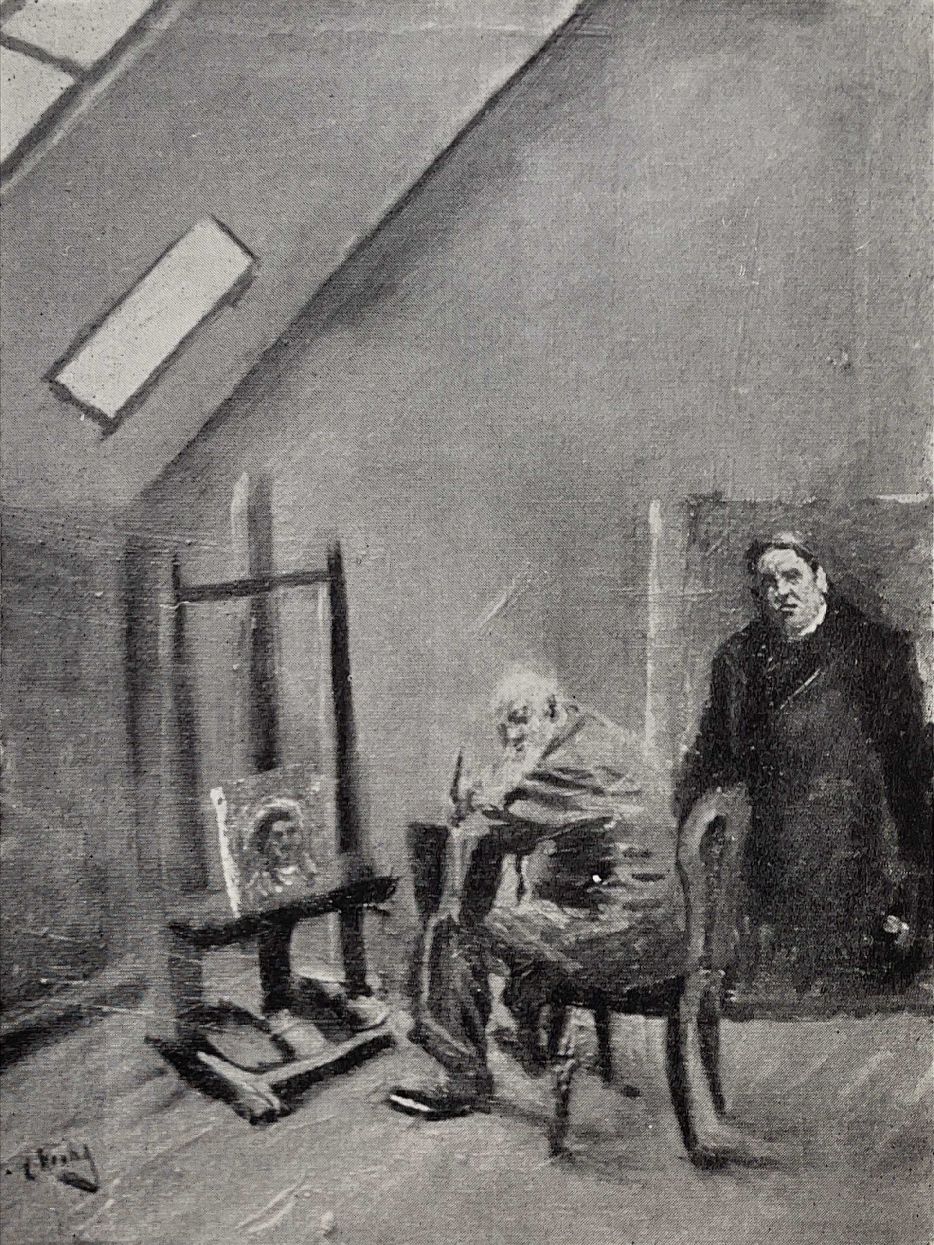 1952 Christian Krohg Maleri 13