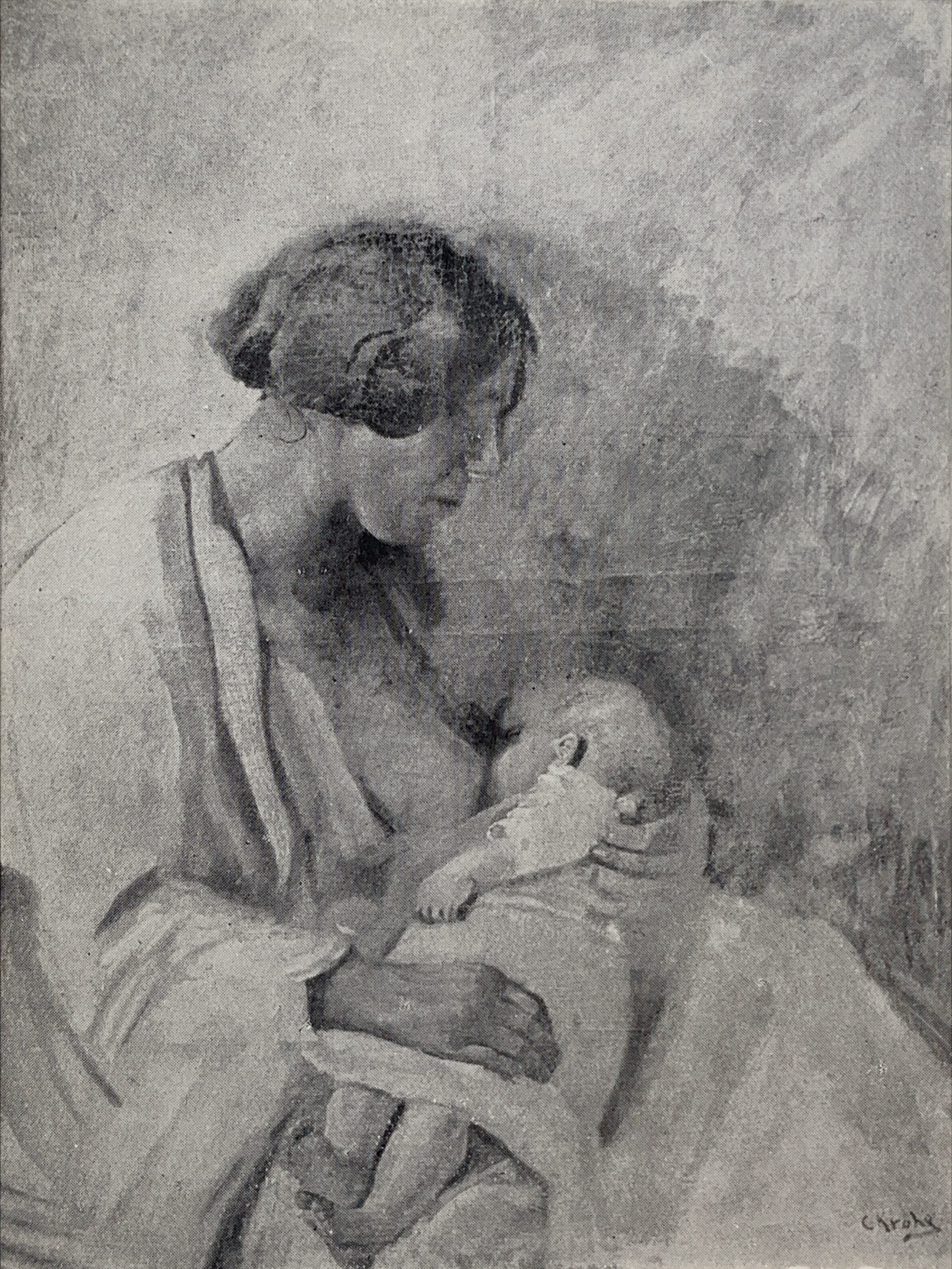 1952 Christian Krohg Maleri 20