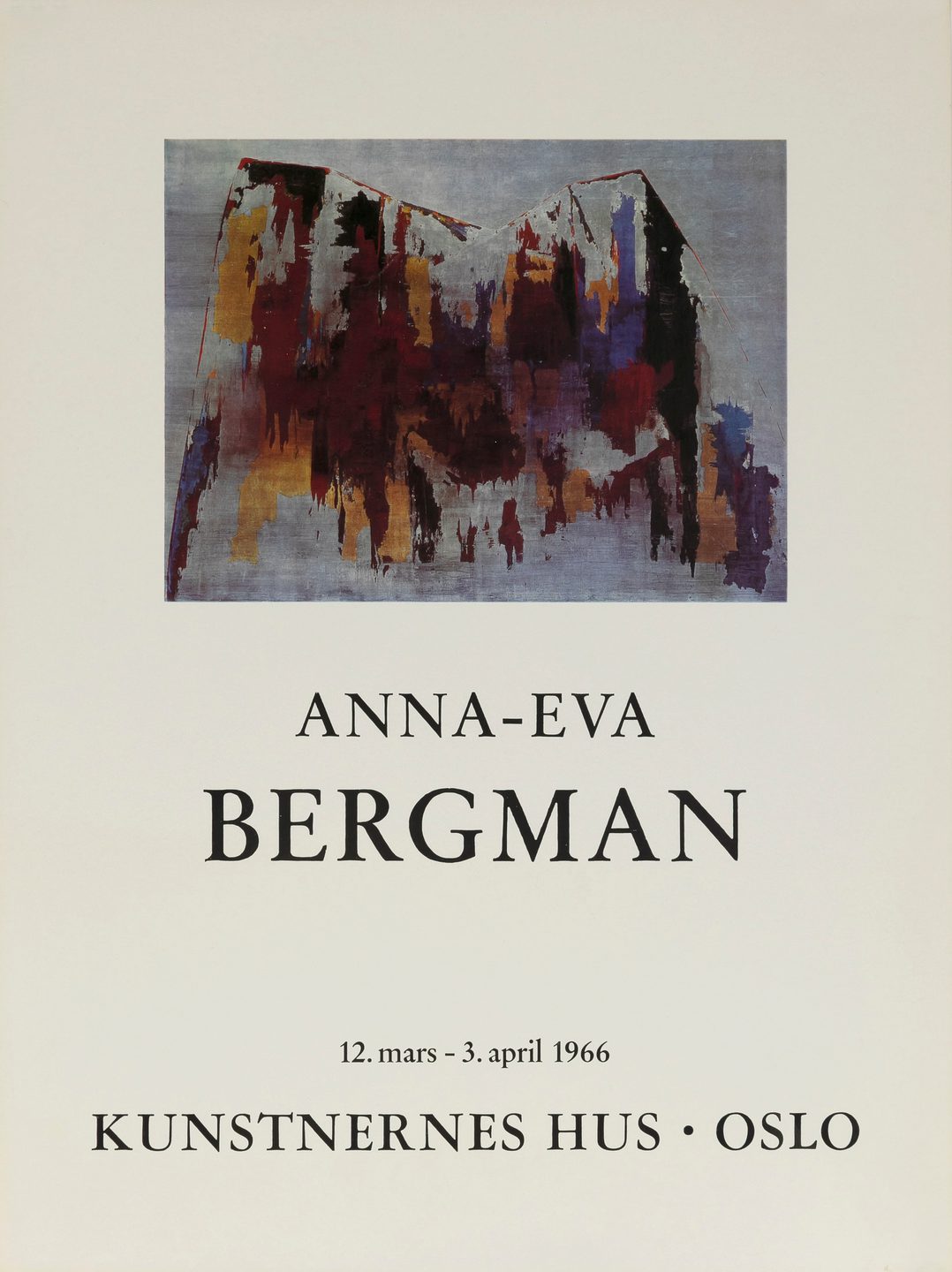 Anna Eva Bergman Mar Apr1966