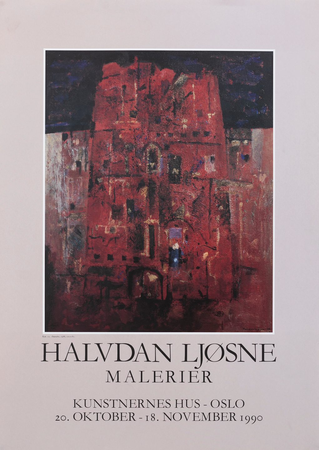 Halvdan Ljøsne Okt Nov1990