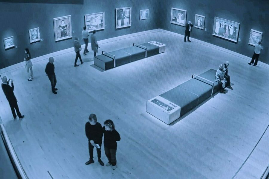 Hovedbilde Sivil ulydighet Nasjonalmuseets Overvåkningskamera