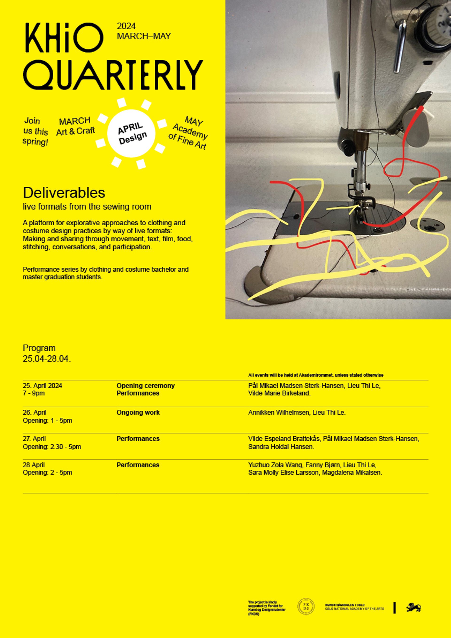 Ida monthly poster April