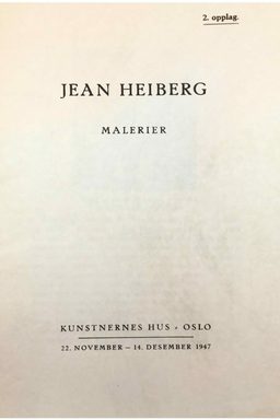 Jean Heiberg 1947