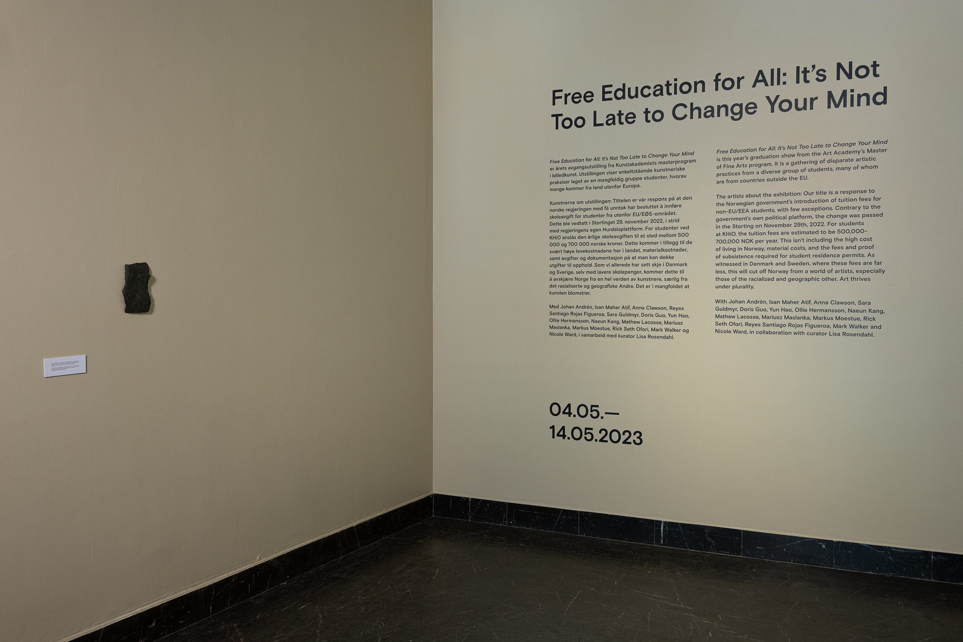 KHIO Kunstakademiet MA Avgang 2023 Presse Web Res 01