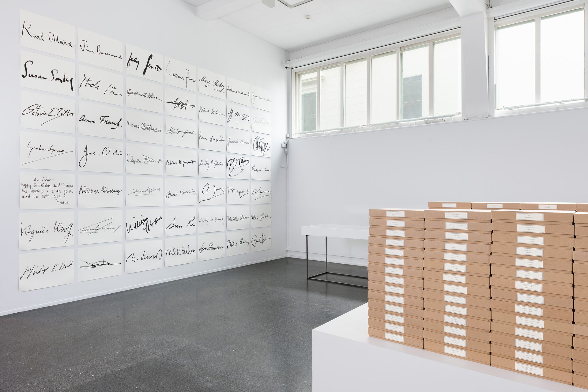 Kunstnernes Hus Kenneth Goldsmith Retyping Library Web Res 14