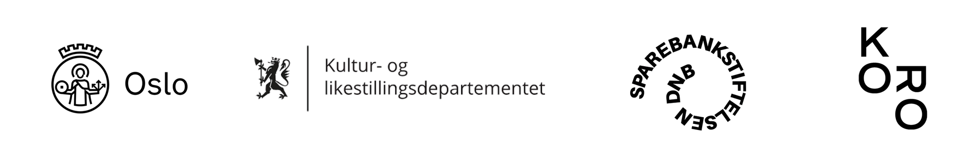 Logo støttespillere til nettsiden Kunst som straff