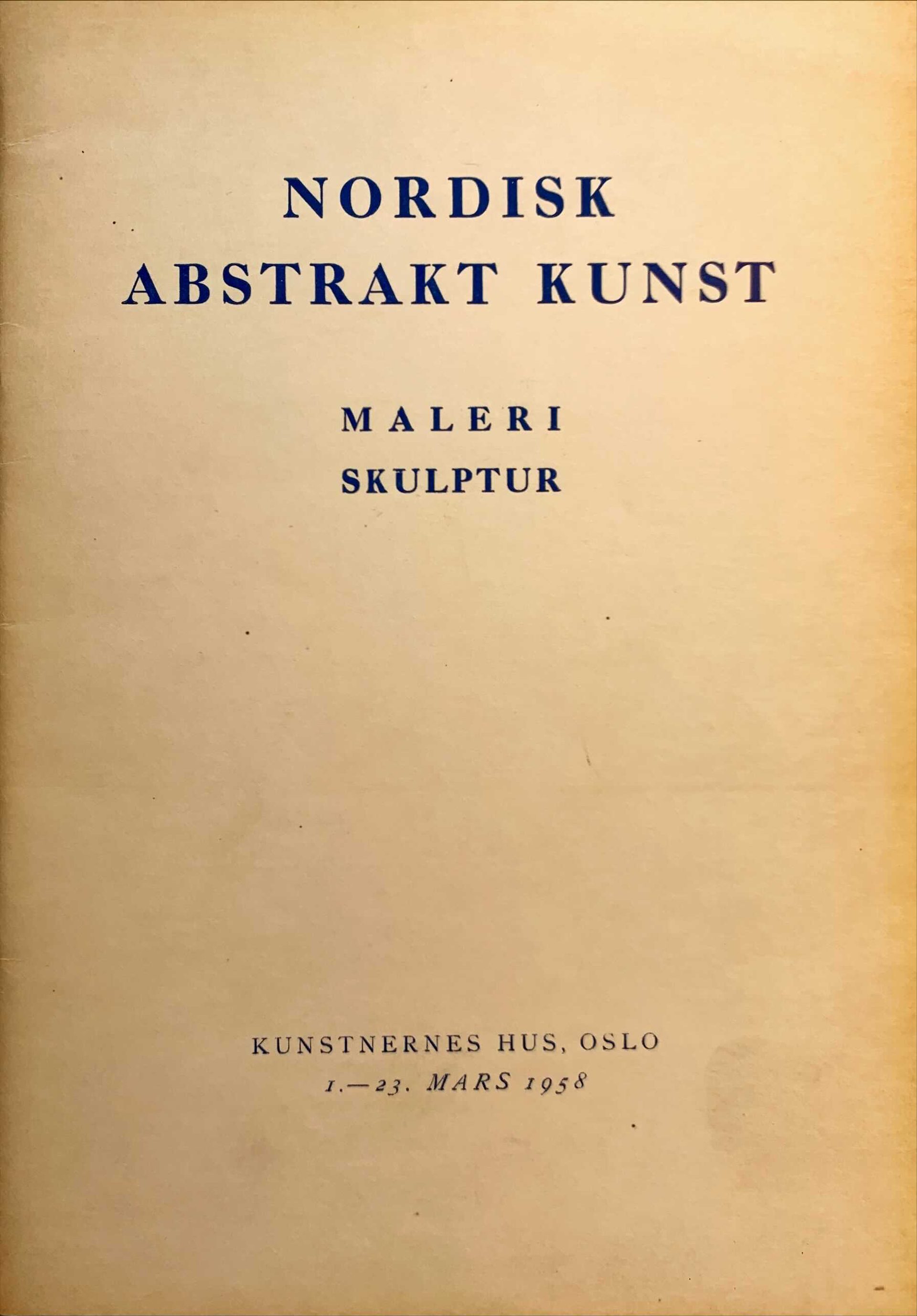 Nordisk Abstrakt Kunst