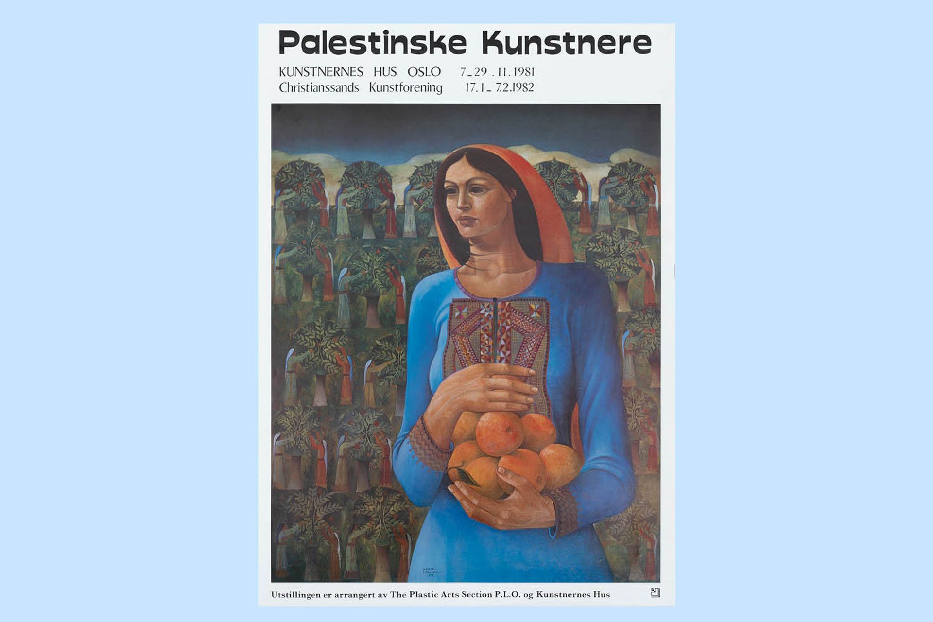 Palestinske kunstnere plakat