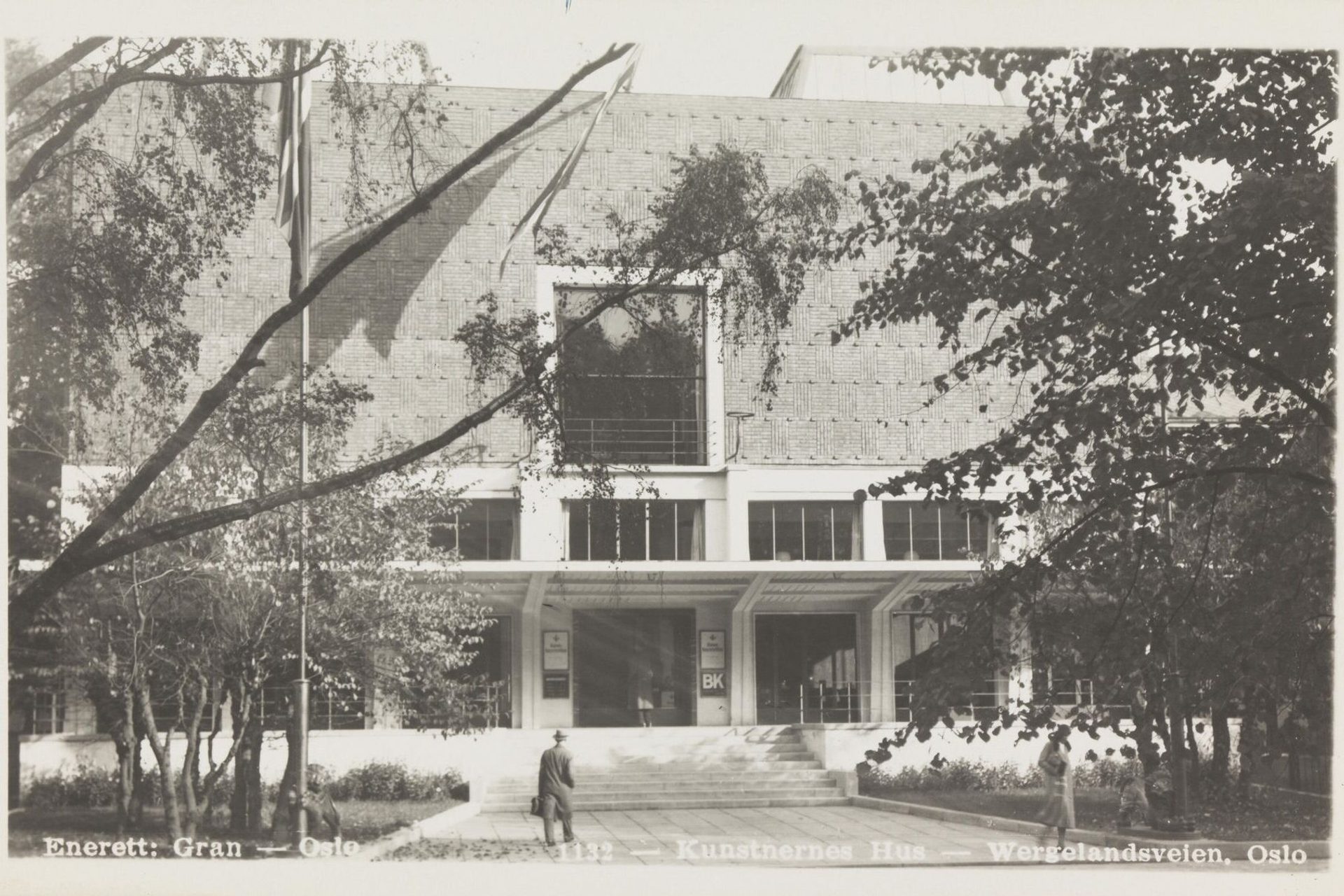 Restore Kunstnernes Hus Foto Nasjonalbibliotekets bildesamling
