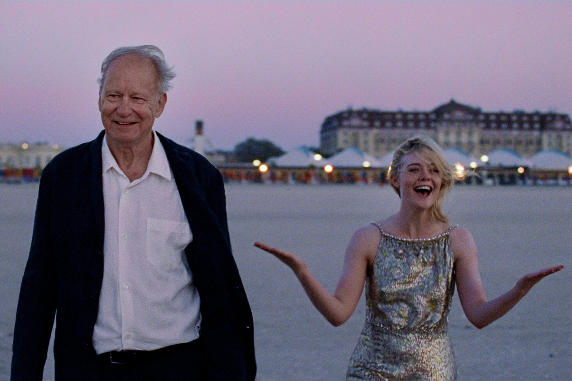 Sentimental Value Stellan Skarsgard Elle Fanning photo Kasper Tuxen