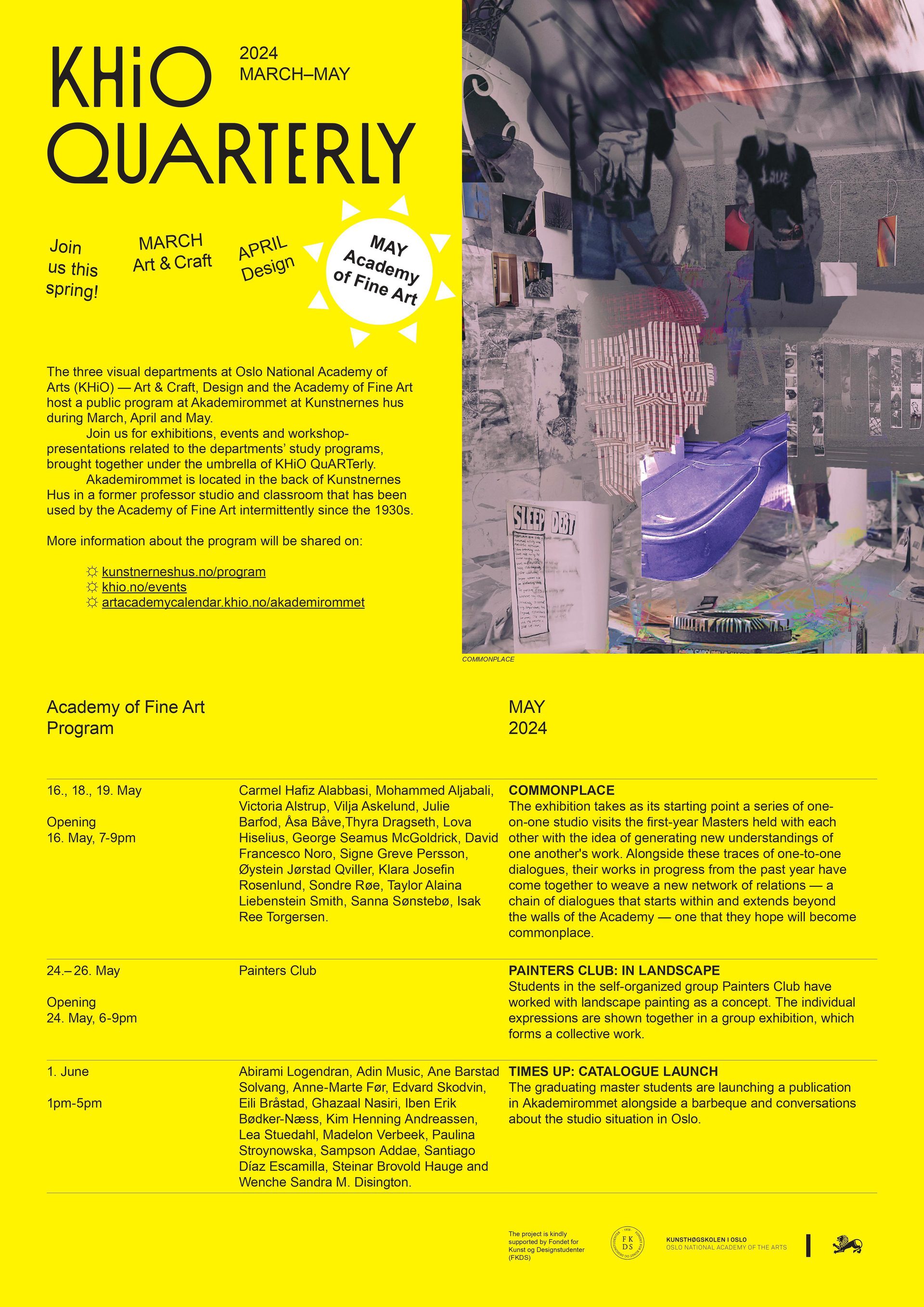 Poster A3khio quarterly Program May Academy24