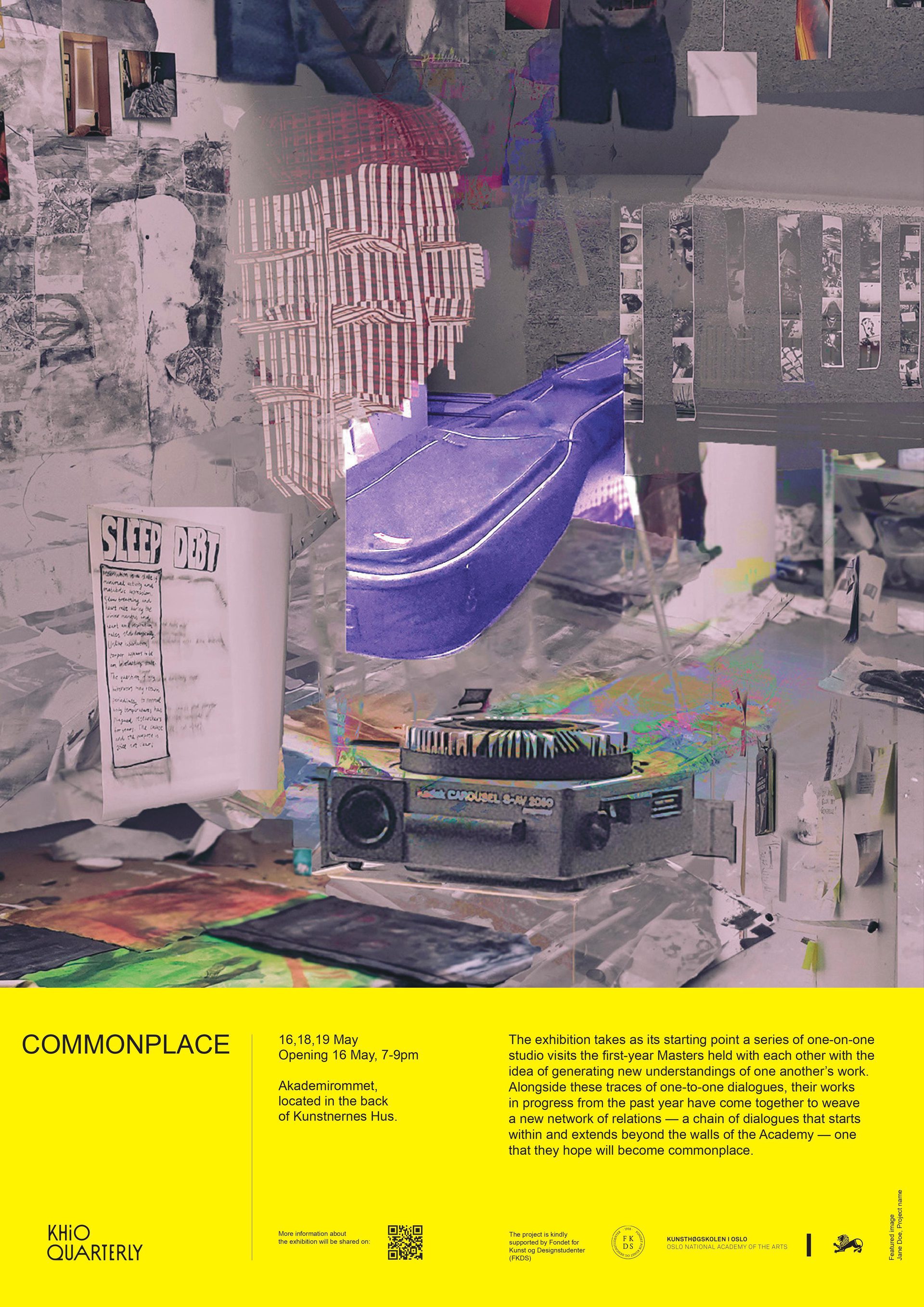 Poster A3 khio quarterly Commonplace Academy24