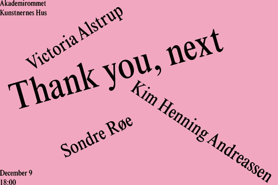 Thank you next promobilde